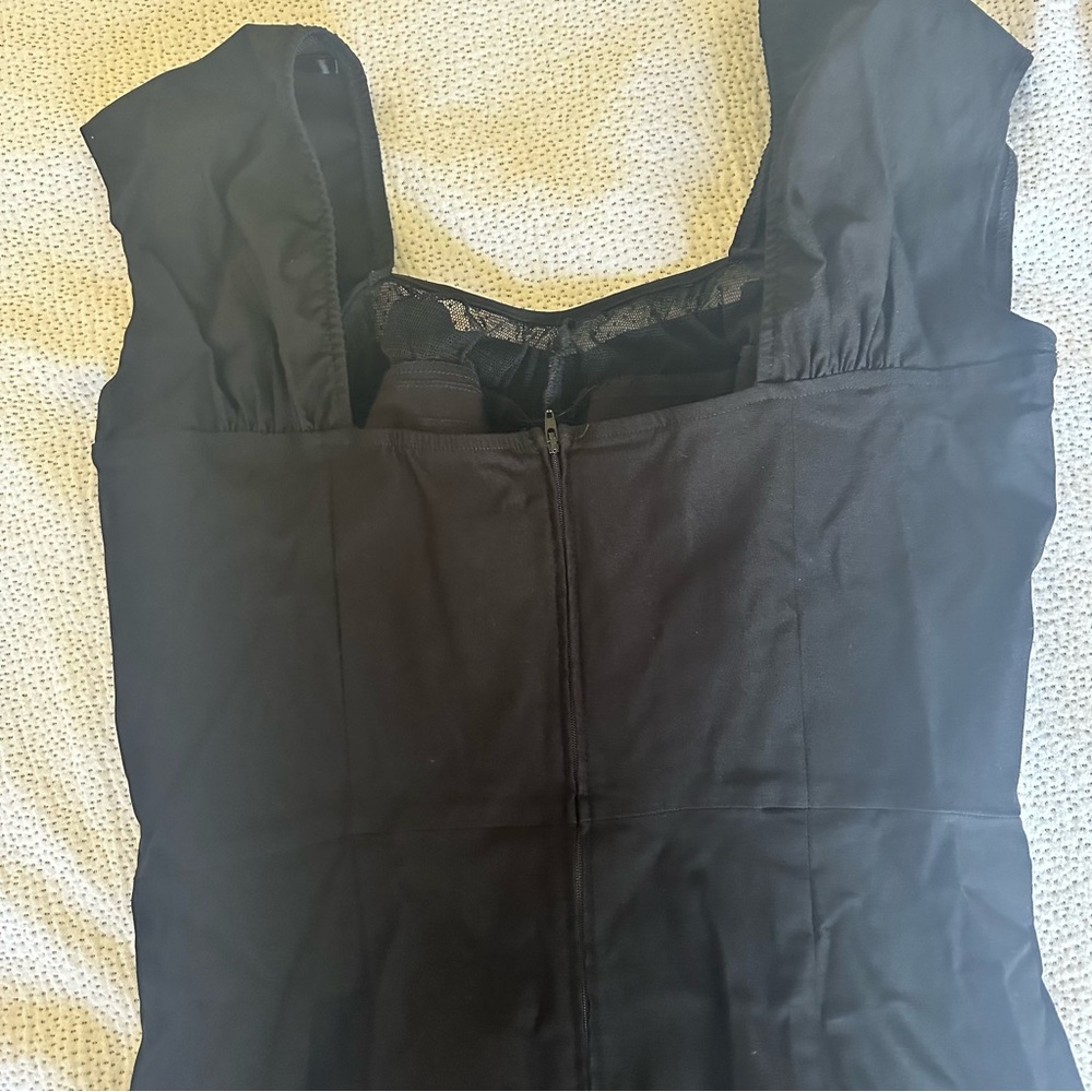 Stop Staring Beautiful Vintage Black Dress - Picture 8 of 8